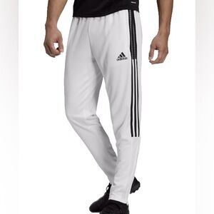 🆕 ADIDAS Men's White Tiro Soccer Track Pants